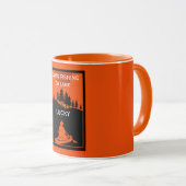 Mug Le Lac Kayak Et La Pêche Sur La Rivière (Devant droit)