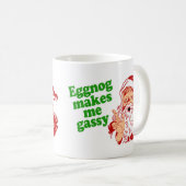 Mug Le lait de poule fait le pet de Père Noël (Devant droit)