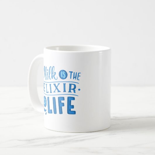 Mug le lait est l'élixir de la vie (Devant gauche)