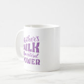 Mug le lait maternel est une puissance naturelle (Devant gauche)