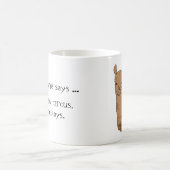 Mug Le lama de drame indique… (Centre)