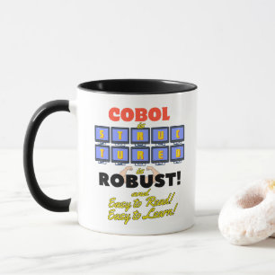 Mug Le langage de programmation Cobol est robuste