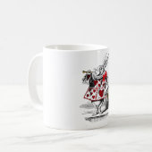 Mug Le lapin blanc (Devant gauche)