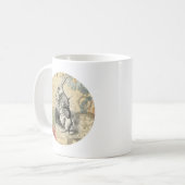 Mug Le lapin blanc Alice au pays des merveilles (Devant gauche)
