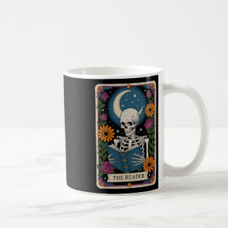Mug Le lecteur Carte Tarot Squelette Lecture Livre Liv