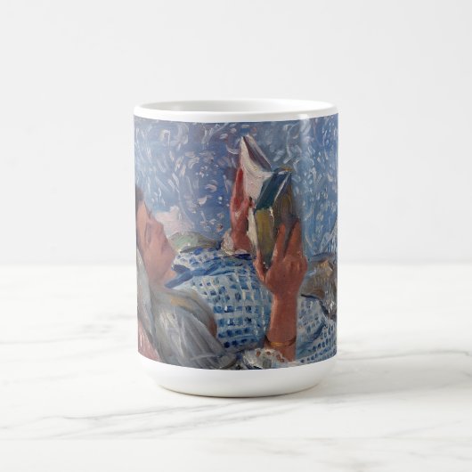 Mug Le lecteur | Lovis Corinth (Centre)