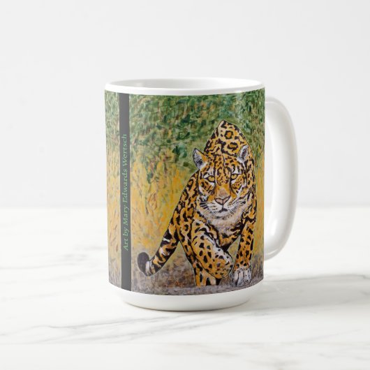 Mug Le léopard (Devant droit)