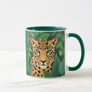 Mug Le léopard dans la jungle