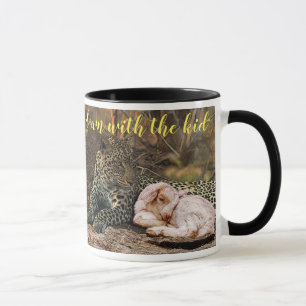 Mug "Le léopard mourra vers le bas avec l'enfant "
