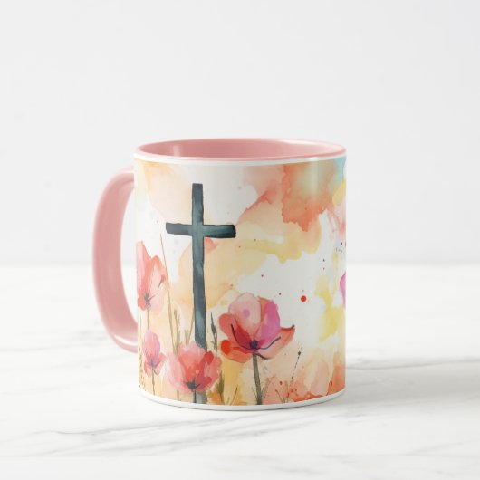 Mug Le lever de soleil de Pâques (Devant gauche)