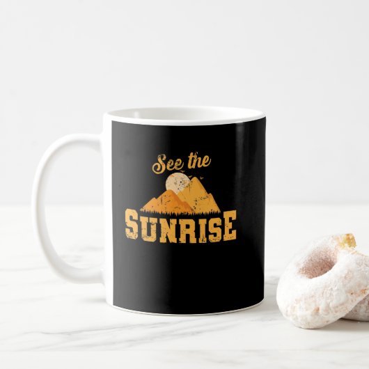 Mug Le lever du soleil (Avec donut)