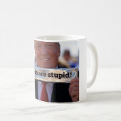 Mug Le libéralisme est stupide (Devant droit)