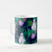Mug Le LILAS IMPRESSIONNISTE FLEURIT l'indigo ORIGINAL (Devant gauche)