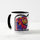 Mug Le lion a hurlé (Devant gauche)