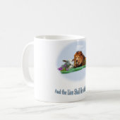 Mug Le lion et l'agneau (Devant gauche)