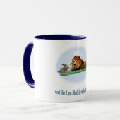 Mug Le lion et l'agneau (Devant gauche)