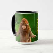 Mug Le lion lâche, "les a mis !" (Owen 2018) (Devant gauche)