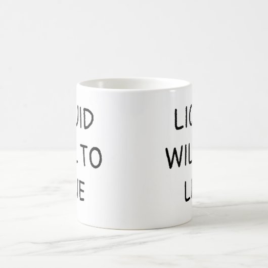 Mug Le liquide vivra (Centre)