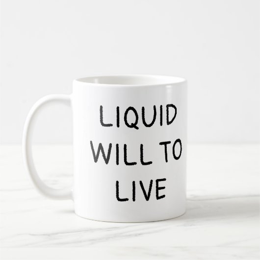 Mug Le liquide vivra (Gauche)