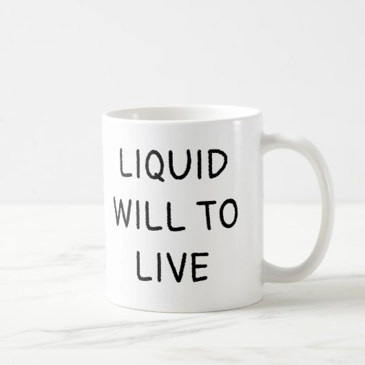 Mug Le liquide vivra (Droite)