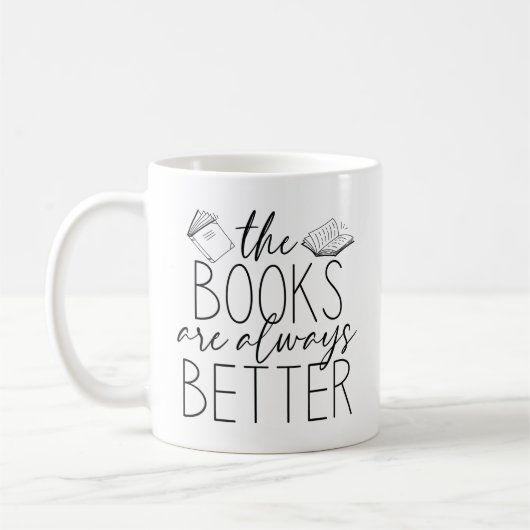 Mug Le Lit de Books Are Always (Gauche)