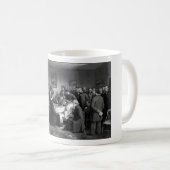 Mug Le lit de mort de Lincoln (Devant droit)