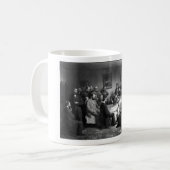 Mug Le lit de mort de Lincoln (Devant gauche)