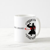 Mug le logo d'argent liquide, le logo d'argent (Devant droit)