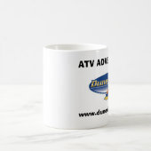 Mug Le logo de Dunevisitors, ATV RISQUE, www.dunevisi… (Centre)
