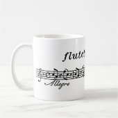 Mug Le logo de flutetunes.com (Gauche)