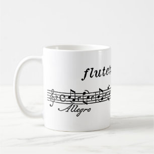 Mug Le logo de flutetunes.com
