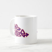Mug Le logo de fonctionnaire de tribu (Devant gauche)