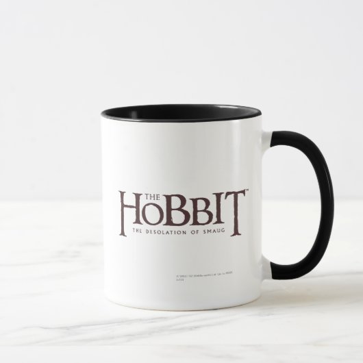 Mug Le logo de Hobbit - obscurité (Droite)