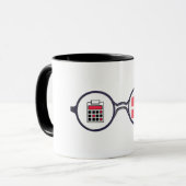 Mug "Le logo du comptable doué" (Devant gauche)