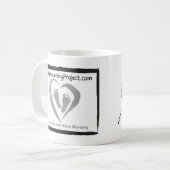 Mug Le logo du Projet de deuil pour les tricoteurs (Devant gauche)