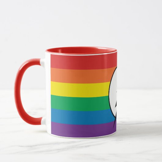 Mug Le logo Flash Rainbow (Gauche)