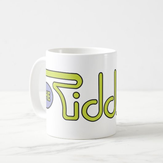 Mug Le logo Riddler vert (Devant gauche)