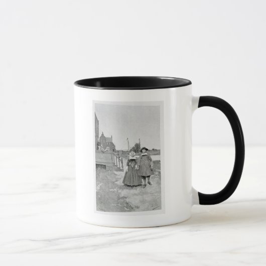 Mug Le long du canal à vieille Manhattan (Droite)