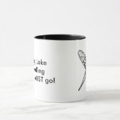 Mug Le long lac appelle - des raquettes (Centre)