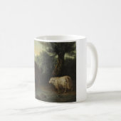 Mug Le loup et l'agneau (par Jean-Baptiste Oudry) (Devant droit)