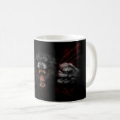 Mug Le loup-garou qui déchire votre coeur (Devant droit)