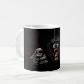 Mug Le loup-garou qui déchire votre coeur (Devant gauche)