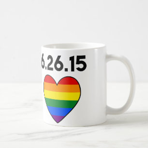 MUG LE #LOVEWINS CÉLÈBRENT LE MARIAGE HOMOSEXUEL.