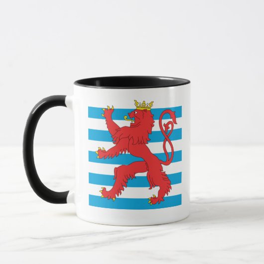 Mug Le Luxembourg attaquent - le drapeau civil (Gauche)