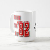 Mug Le lycée de Ceres de 82 à 15 oz. Musique (Devant gauche)