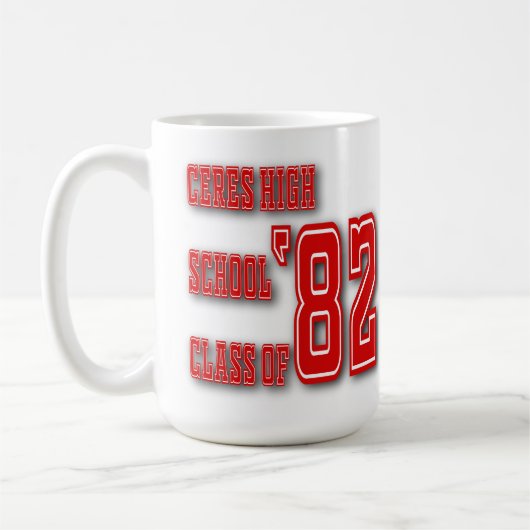 Mug Le lycée de Ceres de 82 à 15 oz. Musique (Gauche)