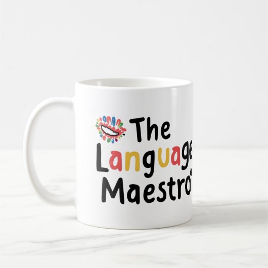Mug Le Maestro de Langue (Gauche)
