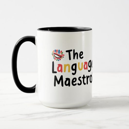 Mug Le Maestro de Langue (Gauche)