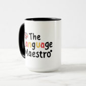 Mug Le Maestro de Langue (Devant gauche)