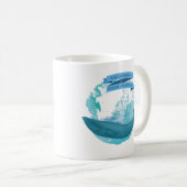 Mug Le magnifique thème de l'aventure océanique (Devant droit)